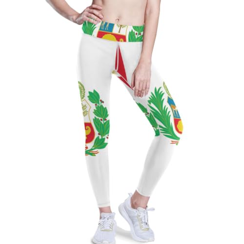 Leggings con control de abdomen de Perú pantalones de yoga activos elásticos moldeadores