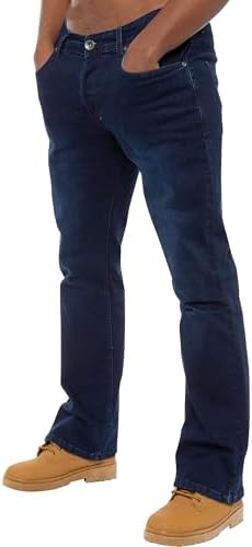 Boot Cut Fit Pant Jeans Pantalones Tipo Bootcut para Hombre Vaque...