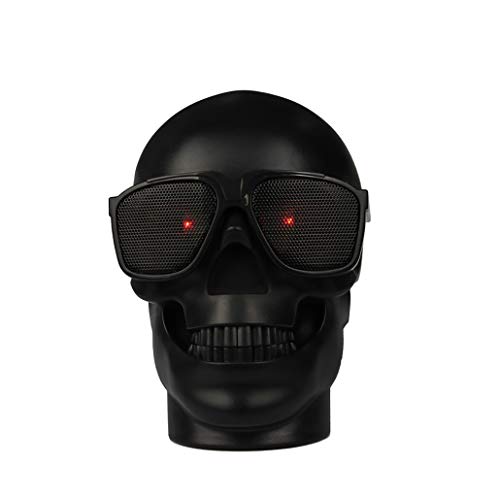 Drahtlose Bluetooth-Lautsprecher, Schädel-Form-Entwurf-bewegliche Bluetooth Lautsprecher, 8W Output Bass Stereo Surround, Geeignet für
