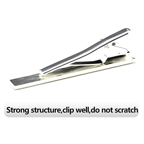 Fashion Necktie Clips Tie Bar Clips Tie Pins Set For Men Pack Of 3 (Style B) #TOP2