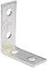 Unistrut P1325 Angle Bracket, Silver, 10 Pack, Set of 10 Pieces