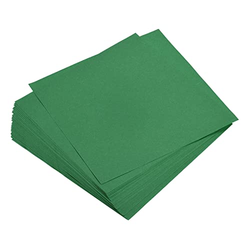 Papier origami 15x15 cm vert émeraude pour réussir tous vos pliages