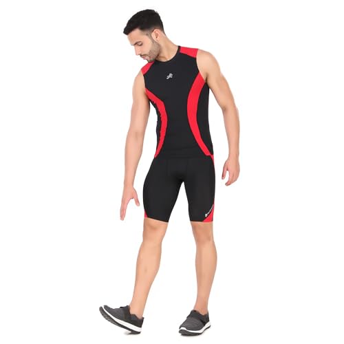 Image of ReDesign Apparels Nylon Compression Shorts Tights for Multi Sports (Color Options)