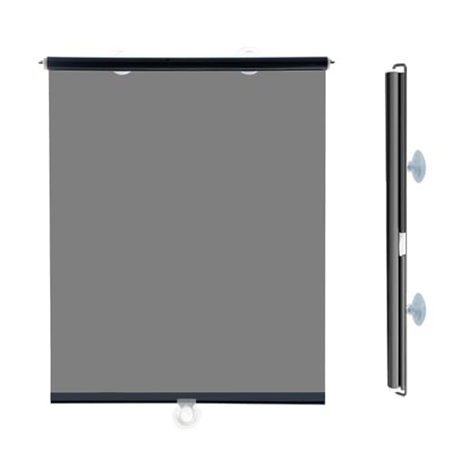 RSWZSFL Persiana Enrollable con Ventosa Estores Opacos Sin Taladrar Cortina Enrollable para Ventana Estor Enrollable para Puertas,Salón,Dormitorio,Oficina (55x150cm)
