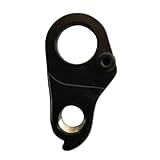 Emiif Rear Derailleur Hanger for Marin Bike Frames, CNC Machined Aluminum Alloy for Rear Mech Dropout, Black (30g)