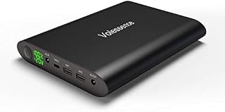 Volessence Laptop Portable Charger 185Wh/50000mAh Laptop Power Bank 5/8.4/9/12/16/20V External Battery Pack for Dell HP Lenovo Toshiba ASUS Acer Laptop iPad Phone and More