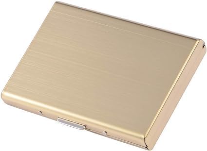 Vista 4 de Soporte para tarjetas de crédito RFID, organizador de tarjetas de visita, billetera con bloqueo RFID, billetera delgada antirrobo, soporte