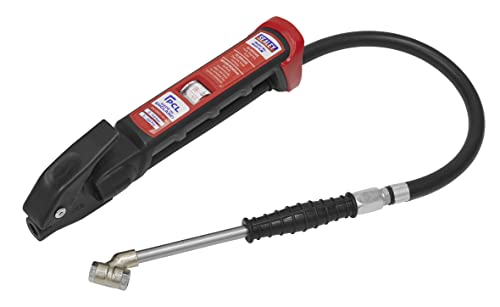 Sealey SA37/93B Premier Anodised Tyre Inflator with Twin Push-On Connector
