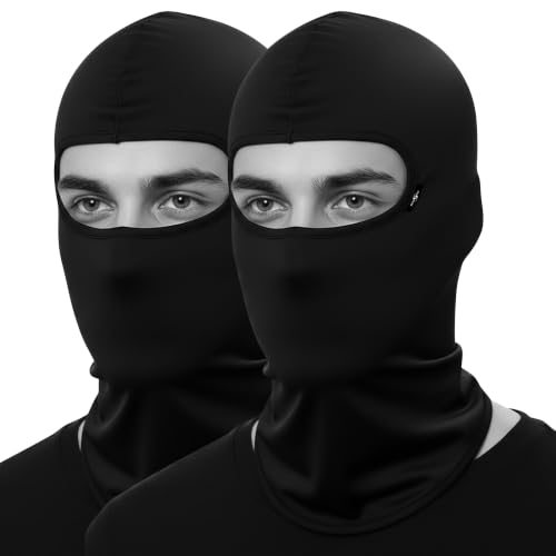 Image of Kingsway Reg Balaclava for Bikers | Full Face Mask Motorcycle Helmet Liner for Men and Women | UV & Dust Protection | 4-Way Stretch Quick Dry | Sweat Absorbing