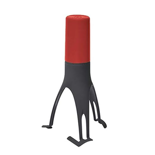 Uutensil Stirr - The Unique Automatic Pan Stirrer - With LED Speed Indicator, Red