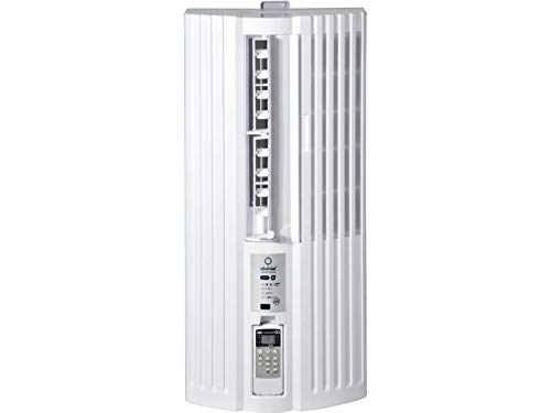 トヨトミ 窓用ルームエアコン 人感センサー付き ホワイト