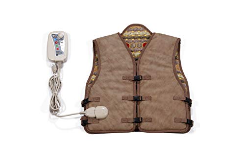 ThermoGem Far Infrared PEMF Photon Long Vest - Natural Amethyst + Tourmaline +