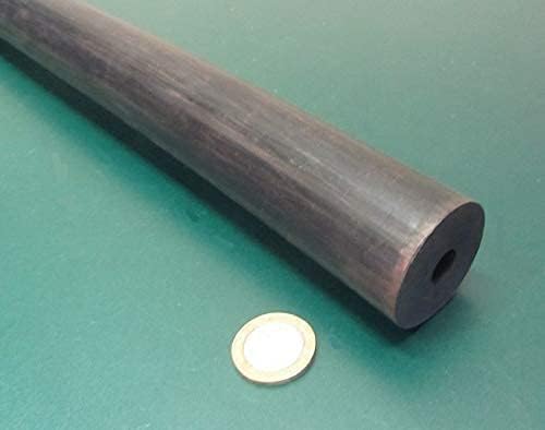 Black Neoprene Round Tube 75A 1.50" (1-1/2") OD x .375" (3/8") ID x 36" Length 1 pc