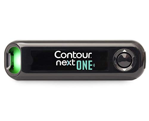 Contour NEXT Blood Glucose ONE Meter + O'WELL Lancing Device, User Manual, Log Book & Compact Carry Case