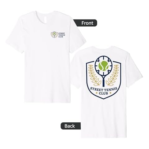 Street Tennis Club Tennis Clothing Premium T-Shirt Cover
