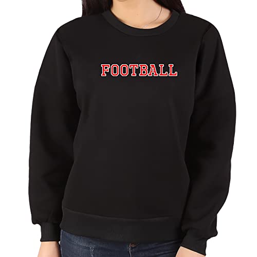 GotPrint Unisex Football Sweatshirts, Graphic Sweater for Women, Men, Sports Lover, Cotton Causal Soft, Round Neck Pullover2