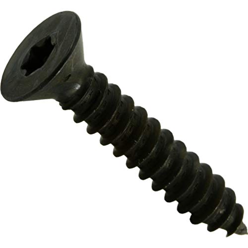 Tornillos de chapa negros Hard-to-Find Cierre 502898 para fijaciones firmes
