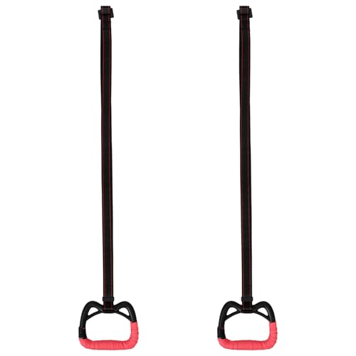 HANABASS 1Set Gymnastics Rings for Indoor Fitness Equipment for Pull Ups Workouts for Home Gym Use Supports Strength Training and Flexibility