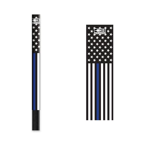 Bohning 4" Patriotic Arrow Wraps, X-Small, Law Enforcement