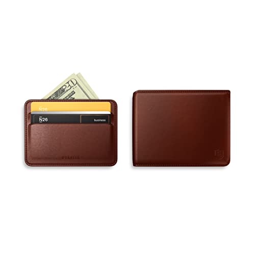 Ekster Magnetic Leather Wallet For Men | Lwg-Certified Minimalist Wallets With Rfid Blocking Layer | Slim & Modern Bifold Wallet For Quick Card Access (Brown) #TOP4
