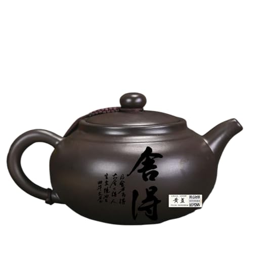 Théière en Argile Pourpre Zisha artisanale de 500CC pour l'infusion des thés