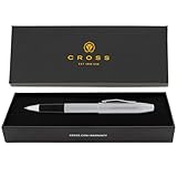 Personalized Cross Foundry Rollerball Pen | Engraved Polished Chrome with Gel Ink and Convertible Refills | Writing Instrument for Professionals and First-Time Cross Owners