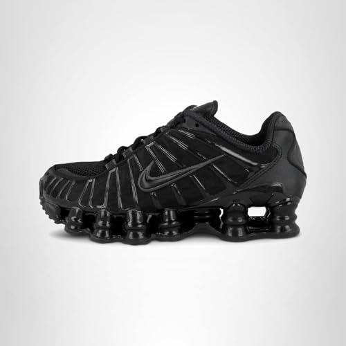Nike Nike W Shox TL Women's Sneaker, Multicoloured Black MTLC Hematite Max Orange 000, 9 US