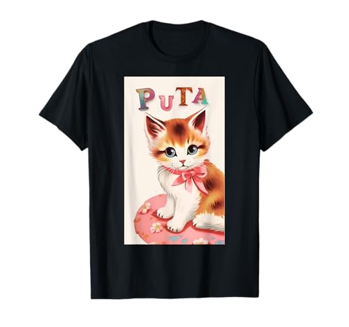 Weirdcore | Oddly specific | Weird Funny Cat Meme | Puta T-Shirt