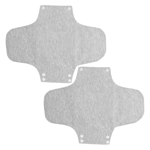 BUTIFULSIC 2 Piezas Compresas Reutilizables de Algodón para Cuidado Posparto Protección Diurna y Nocturna para Incontinencia Femenina