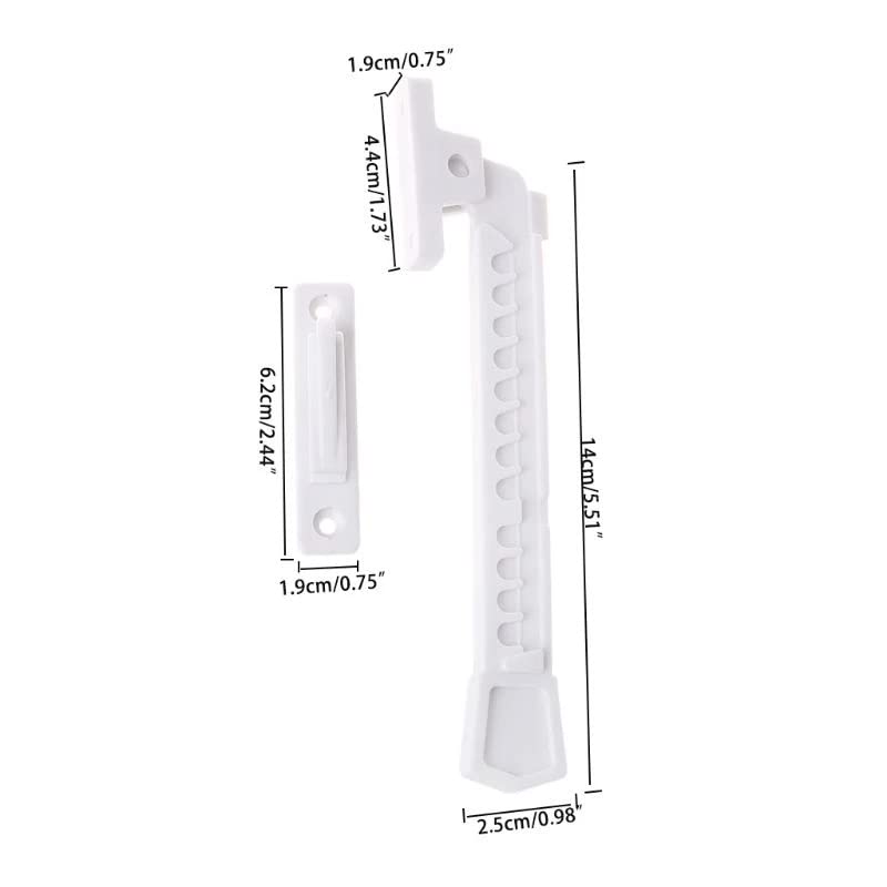 Serrure de sécurité de porte de fenêtre abdos avec loquet - 5