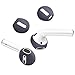 DamonLight {Fit in The case} Airpods Earpods Covers Anti-Slip Silicone Soft Sport Covers Accessories Apple AirPods Earbud airpods eartips 2 Pairs (Dark Blue)