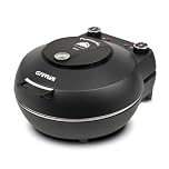 G3 Ferrari G10199 Forno Pizza "Pummarola", Fino a 420 °C, 1200W, Pietre Refrattaria, Pareti fredde, Palette INOX, Ricettario incluso, Visore temperatura, Chiusura ammortizzata, Nero opaco