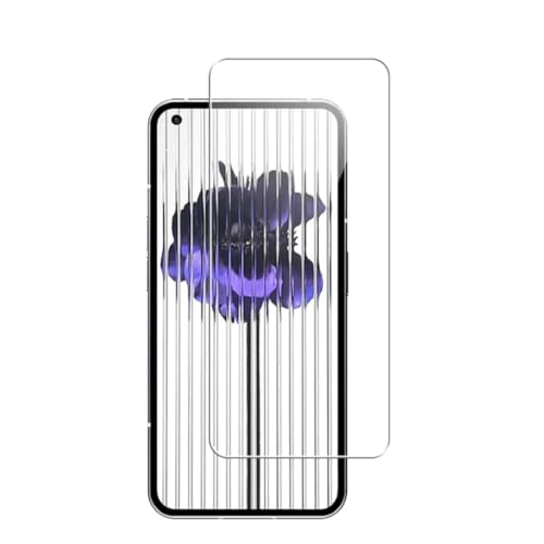 Image of 9H Tempered Glass Screen Protector for Nothing Phone (2a) - Anti-Scratch, HD Clear, Bubble Free, White Edge | Pack of 10