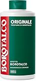 Borotalco, Bagnodoccia Originale, Formula Cremosa, Detergente Corpo per Pelle Morbida e Vellutata, Profumo di Borotalco, Dermatologicamente Testato, Flacone 500 ml