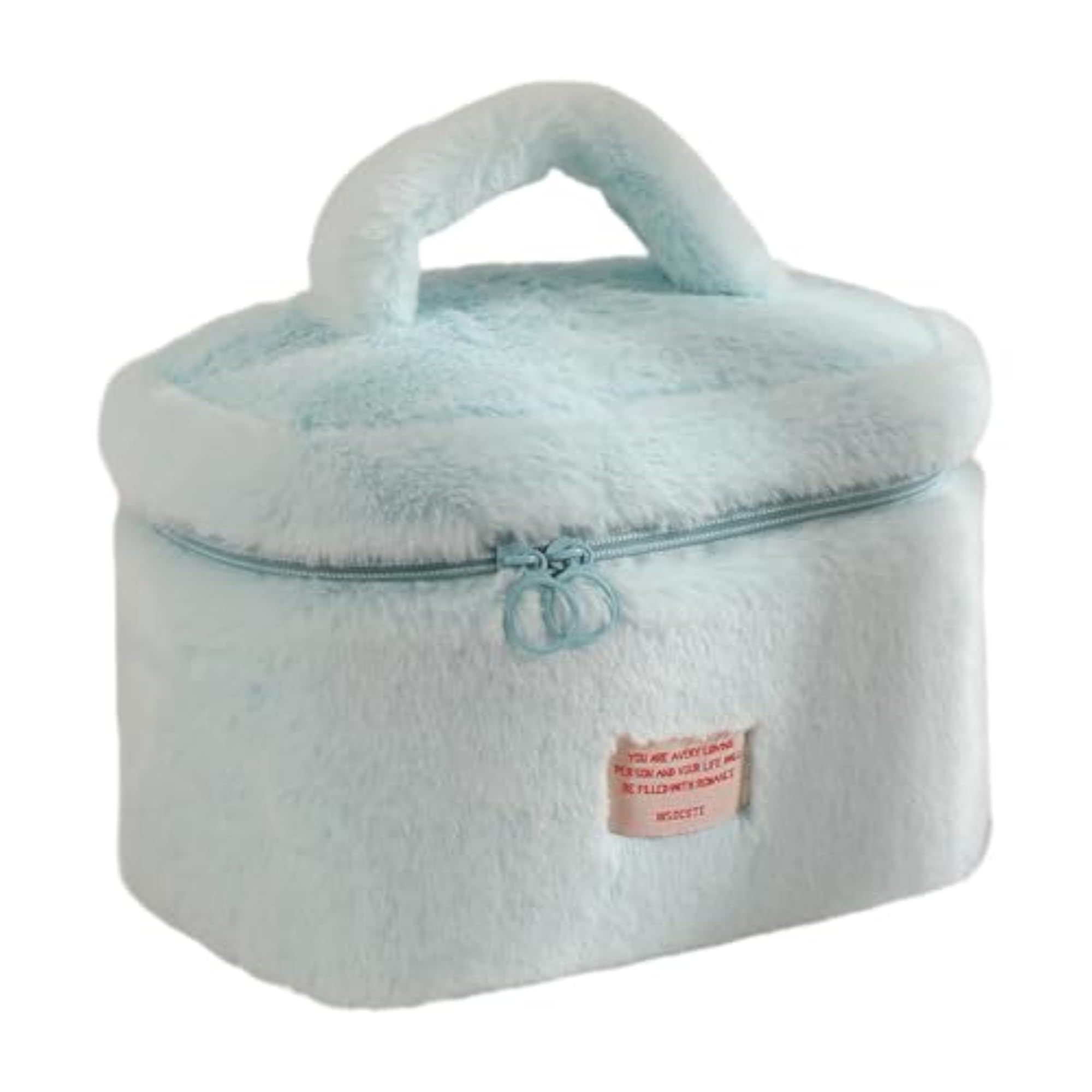 Cute Plush Makeup Bag for Organising Essentials