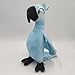 Rio Blu&Jewel Plush Collectible Figurine – 11.8 Inch Soft Cartoon Blue Macaw Plushie Sculpture for Adult Collectors, Desk Decor & Gift (Jewel)