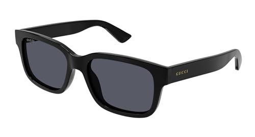 Gucci Grey Rectangular Men's Sunglasses GG1583S 001 56