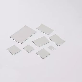 100Pcs FTO Coated Conductive Glass Fluorinated Tin Dioxide for Lab R&D Use,Thick 1.6mm,<14 ohm/Squ 15mmX15mmX1.6mm