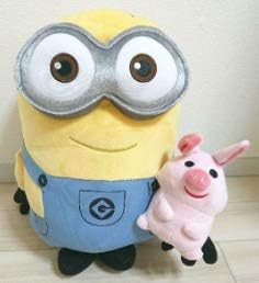 Amazon 怪盗グルーのミニオン大脱走 ボブ ぬいぐるみ メガジャンボ ブタさんといっしょぬいぐるみ ぬいぐるみ おもちゃ