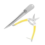 FINISPERSOO Kit Outils Vannerie Rotin Outils de Levier et Ciseaux, pour Réparation de Pani...