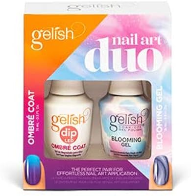 Gelish OmbrÃ© Coat & Blooming Gel Duo, Nail Art For Nails, Nail Supplies For Nails, 2 Piece Kit For Nails