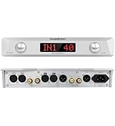 MUSICIAN MONOCEROS III フルバランス Class A プリアンプ R2R アンプ、シルバー | XLR*2／RCA 入力、XLR／RCA 出力、R2R フルディスクリート構...