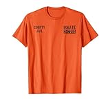 Inmate Of The Month Prisoner Costume Inmate County Jail T-Shirt