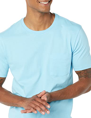 Image of Amazon Essentials Men's Short-Sleeve Crewneck Pocket T-Shirts