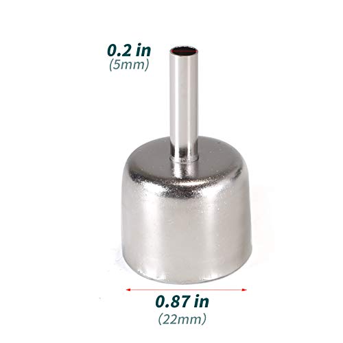 Image of YIHUA #2300 Hot Air Gun Rework Nozzles, Pack of 4 (0.39'',0.31'', 0.20'', 0.51''X0.51'') For All YIHUA Rework Stations EXCEPT 993D Series, 992D II and 8509-I