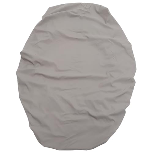 Housse de lit solide Amosfun en coton gris durable - 2