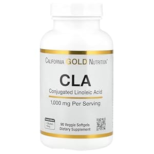 California Gold Nutrition CLA, Conjugated Linoleic Acid, 1,000 mg, 90 Veggie Softgels