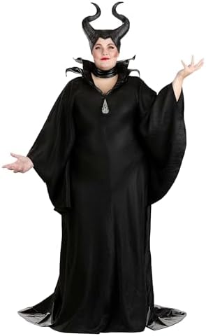 Plus Size Maleficent Costume for Adults Live Action Disney Villai...