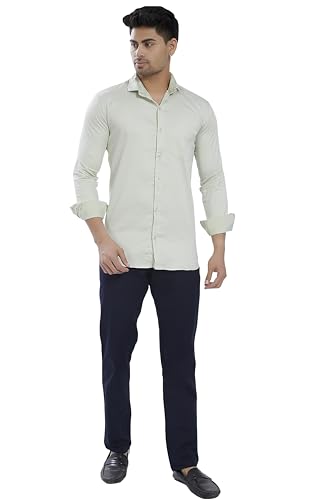 Image of DIVISIVE Men's Solid Slim Fit Shirt