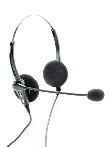 Casque suppression du bruit GBH 500 filaire à microphone pour des appels limpides